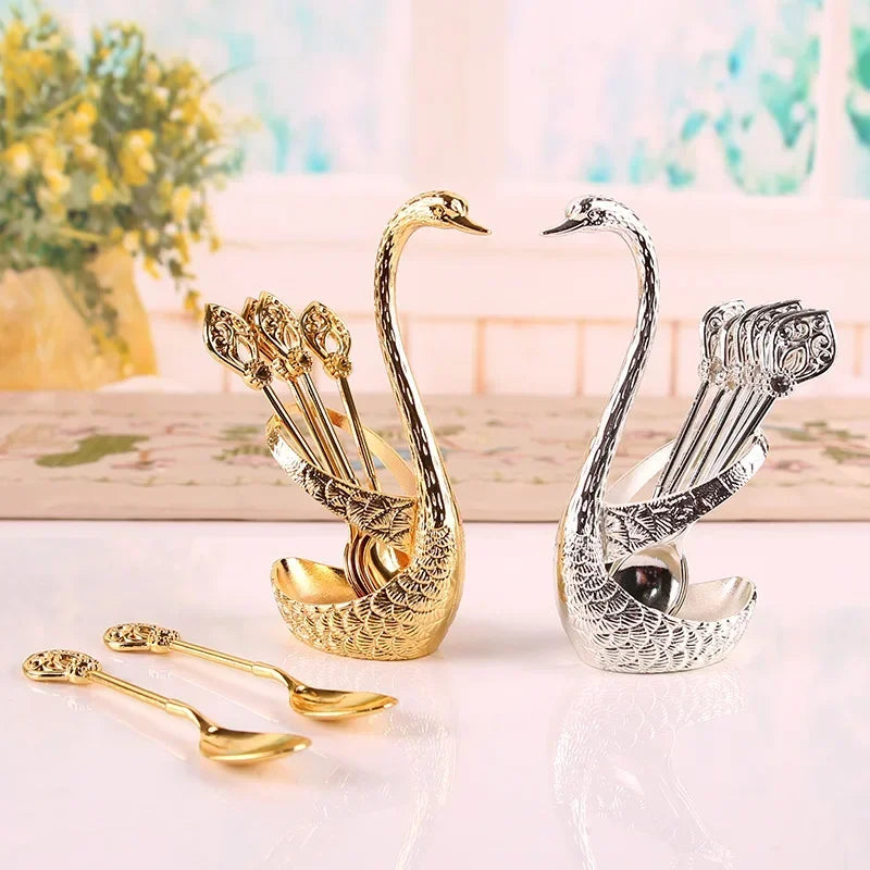 Swan Fork Holder Set