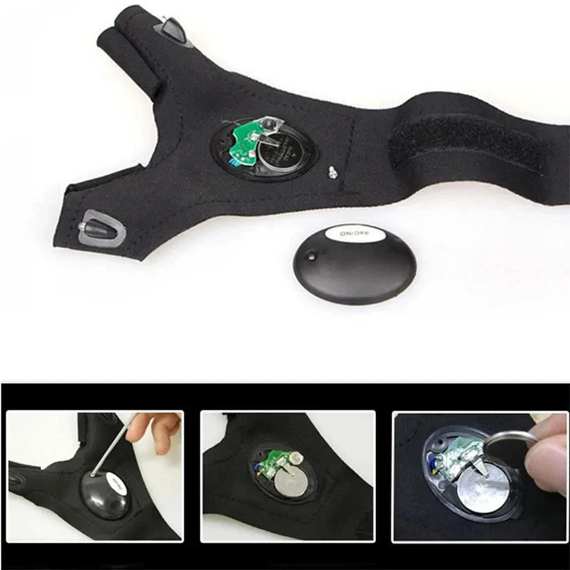 LED Finger Light Gloves