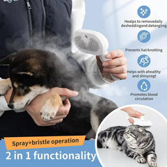 Pet Steam Spray Comb