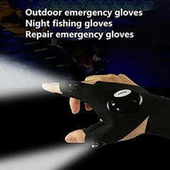 LED Finger Light Gloves