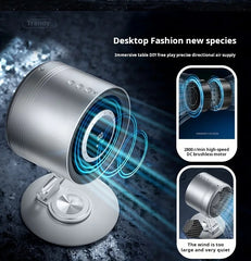 360° Rotating Folding Turbo Fan