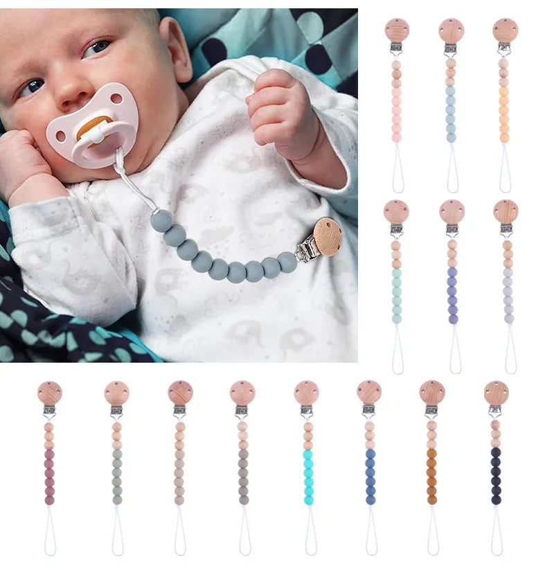 Baby Anti Drop Chain Pacifier Clips