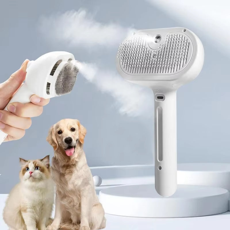 Pet Steam Spray Comb