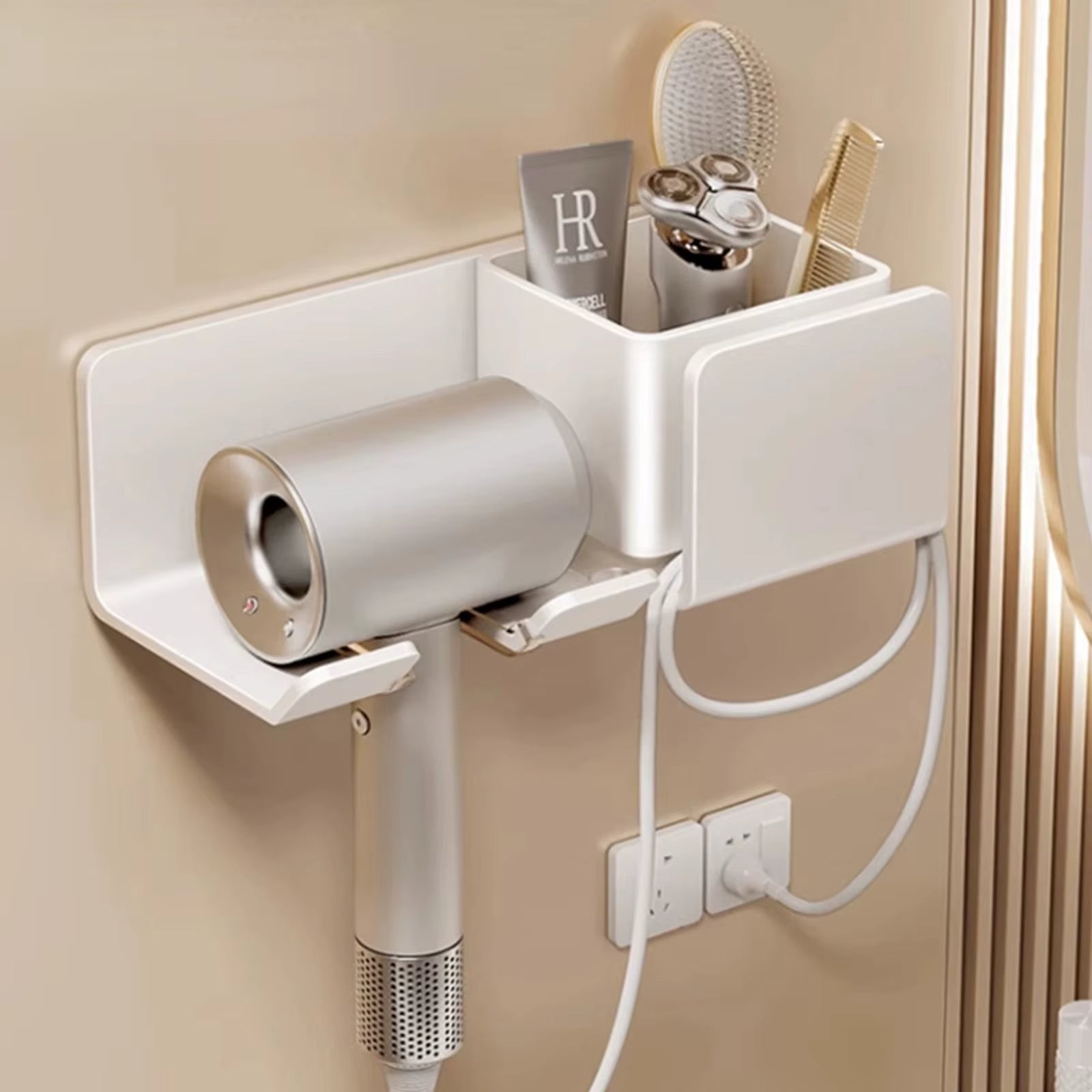 Hair Dryer Holder Wall Cradle