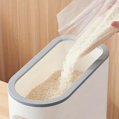 Rice bucket Dispenser