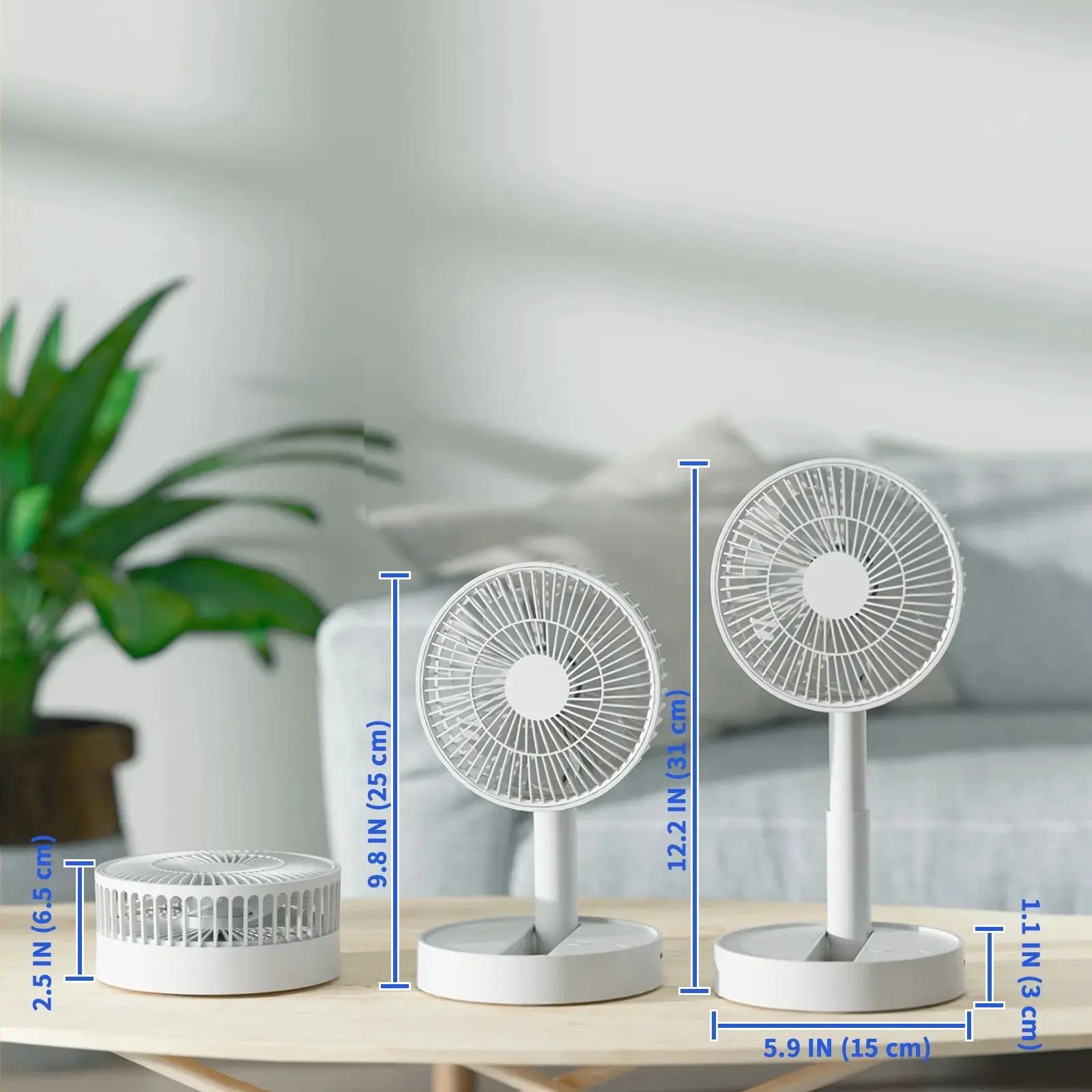 Portable Desktop Folding Fan