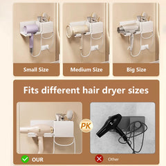 Hair Dryer Holder Wall Cradle