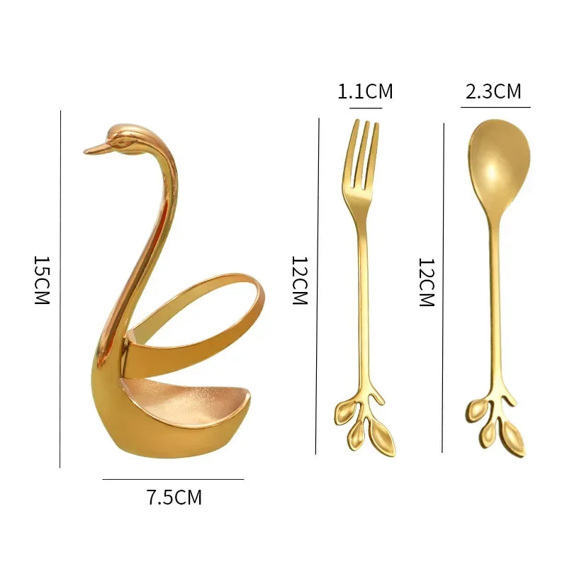 Swan Fork Holder Set