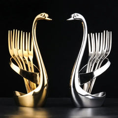 Swan Fork Holder Set