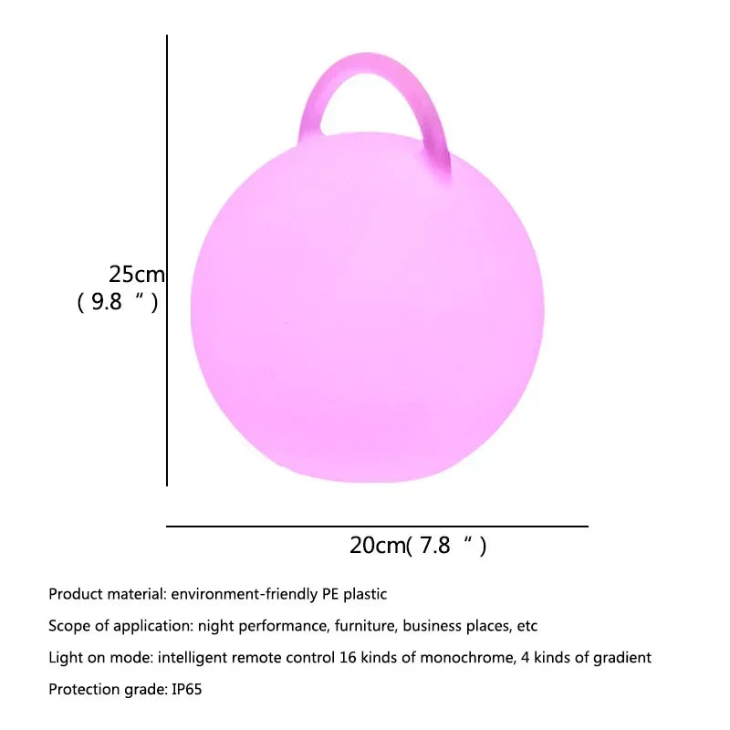 Colorful Portable LED Lamp