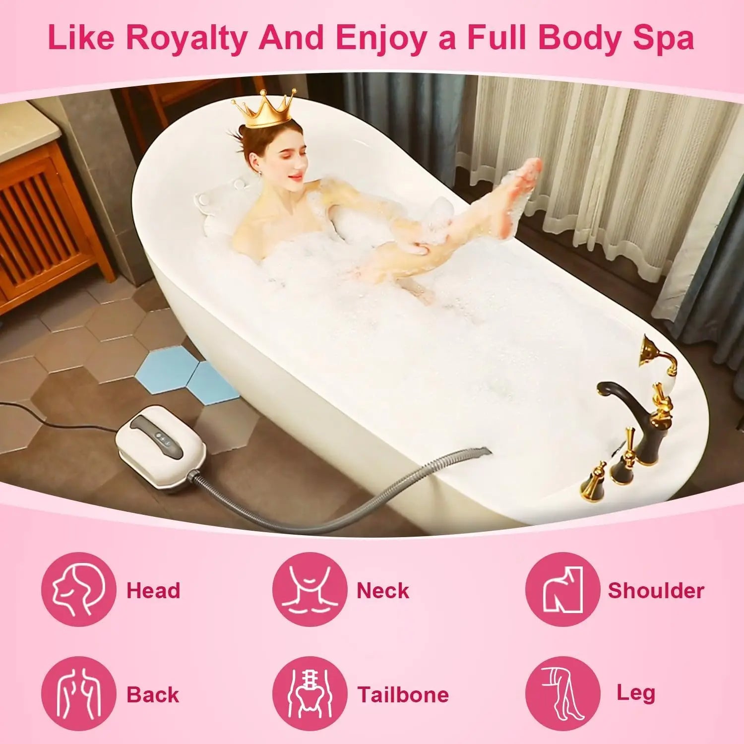 Home Surfing Massage Bath Mat