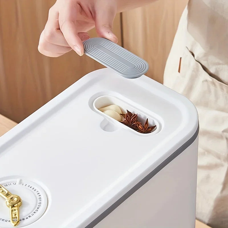 Rice bucket Dispenser